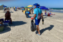 Limpeza diurna: aumento de 31,76% na coleta de lixo diurna em relação ao mesmo feriado prolongado de 2024 (Sanepar)