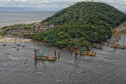 Empreendimentos como a Ponte de Guaratuba, no Litoral do Estado, seguem critérios rigorosos estabelecidos pelo Instituto Água e Terra para o controle e redução de danos ao meio ambiente.