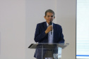 O governador em exercício Darci Piana participa nesta terça-feira (8) da abertura do Fórum Paranaense de Turismo Religioso, que acontece em Foz do Iguaçu entre 8 e 10 de abril. Foto: Geraldo Bubniak/AEN