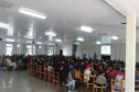 Em Rebouças, voluntários da Copel orientam estudantes sobre cuidados com a rede elétrica