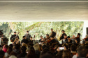 Concerto da Orquestra Sinfônica do Paraná no Museu Oscar Niemeyer é sucesso de público