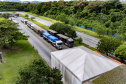 Porto de Paranaguá recebe o maior volume de caminhões da história no Pátio de Triagem