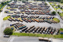 Porto de Paranaguá recebe o maior volume de caminhões da história no Pátio de Triagem