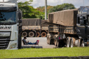 Porto de Paranaguá recebe o maior volume de caminhões da história no Pátio de Triagem