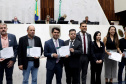 METEOROLOGISTAS DO SIMEPAR RECEBEM MENÇÃO HONROSA NA ASSEMBLEIA LEGISLATIVA DO ESTADO DO PARANÁ
