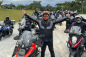 Turismo sobre rodas: comboio com mais de 300 motociclistas movimenta serviços e atrativos dos Campos Gerais