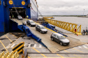 Porto de Paranaguá é o 1º a receber veículos elétricos fabricados por gigante chinesa que retoma vendas no Brasil