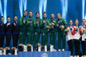 Atleta paranaense conquista ouro inédito em copa do mundo de ginástica rítmica