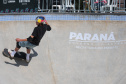 Final Park masculino  no  STU National 2025, o principal campeonato de skate do Brasil que acontece no Complexo Esportivo Tarumã, do Governo do Paraná., neste domingo (27)   Foto: Geraldo Bubniak/AEN