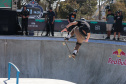 Final Park masculino  no  STU National 2025, o principal campeonato de skate do Brasil que acontece no Complexo Esportivo Tarumã, do Governo do Paraná., neste domingo (27)   Foto: Geraldo Bubniak/AEN