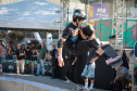 Final Park masculino  no  STU National 2025, o principal campeonato de skate do Brasil que acontece no Complexo Esportivo Tarumã, do Governo do Paraná., neste domingo (27)   Foto: Geraldo Bubniak/AEN