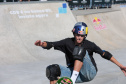 Final Park masculino  no  STU National 2025, o principal campeonato de skate do Brasil que acontece no Complexo Esportivo Tarumã, do Governo do Paraná., neste domingo (27)   Foto: Geraldo Bubniak/AEN