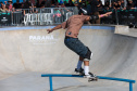 Final Park masculino  no  STU National 2025, o principal campeonato de skate do Brasil que acontece no Complexo Esportivo Tarumã, do Governo do Paraná., neste domingo (27)   Foto: Geraldo Bubniak/AEN