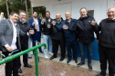 Sanepar inaugura sistema de água tratada para 112 famílias em Agudos do Sul 