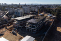 São José dos Pinhais, 18 de julho de 2025 - Construção do Hospital e Maternidade SJP, na Região Metropolitana de Curitiba (RMC).