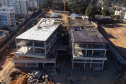 São José dos Pinhais, 18 de julho de 2025 - Construção do Hospital e Maternidade SJP, na Região Metropolitana de Curitiba (RMC).