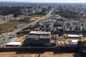 São José dos Pinhais, 18 de julho de 2025 - Construção do Hospital e Maternidade SJP, na Região Metropolitana de Curitiba (RMC).
