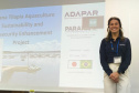 Fiscal da Adapar representa o Brasil em projeto internacional sobre pesca e aquicultura no Japão