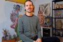Artista Toni Graton participa de bate-papo gratuito no Museu Casa Alfredo Andersen