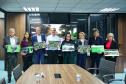 Regularização imobiliária em Pinhais e projeto de modernização do Parque da Ciência Newton Freire Maia são finalizados e apresentados pelo Governo do Estado à Prefeitura de Pinhais