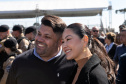 São José dos Pinhais, 11 de agosto de 2025 - A primeira dama do Paraná, Luciana Saito Massa, participa da formatura de Sargentos na Academia do Guatupê.