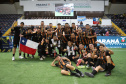 Jogos emocionantes: Finais do Mundial de Clubes de Futebol 7 agitam Ginásio do Tarumã