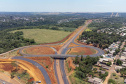 Obras da Perimetral Leste de Foz do Iguaçu avançam e chegam a 75% de execução