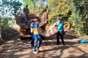 SANEPAR - Voluntários da Sanepar ajudam a limpar rios em todo o Paraná