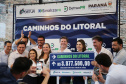 Detran-PR autoriza R$ 3,8 milhões em sinalização para os sete municípios do litoral