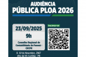 SEFA - Fazenda faz Audiência Pública de apresentação da PLOA 2026; saiba como participar