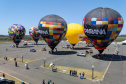 Segunda maior Copa de Balonismo do Brasil atrai turistas e competidores nacionais à Castro