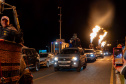 Atrações e balões animam o dia e show de fogos ilumina a noite de Castro, durante Festival da Primavera