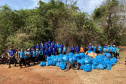 SANEPAR - Voluntários da Sanepar ajudam a limpar rios em todo o Paraná