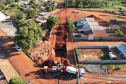 A obra de controle e recuperação da erosão no Emissário Água da Mina, em Loanda, no Noroeste do Paraná, alcançou neste mês 68% de execução.