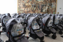 Com carrinhos e acessórios, Estado inicia distribuição inédita de 10 mil kits para mães e bebês