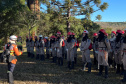 Bombeiros do Paraná intensificam treinamentos de Manejo Integrado do Fogo contra incêndios florestais