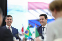 O governador Carlos Massa Ratinho Junior recebe nesta terça-feira(9), o presidente do Paraguai, Santiago Peña e comitiva do Paraguai no Palácio Iguaçu.