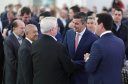 O governador Carlos Massa Ratinho Junior recebe nesta terça-feira(9), o presidente do Paraguai, Santiago Peña e comitiva do Paraguai no Palácio Iguaçu.