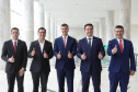 O governador Carlos Massa Ratinho Junior recebe nesta terça-feira(9), o presidente do Paraguai, Santiago Peña e comitiva do Paraguai no Palácio Iguaçu.