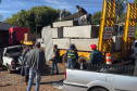Defesa Civil envia ajuda humanitária para Santa Maria do Oeste e Dois Vizinhos
