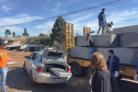 Defesa Civil envia ajuda humanitária para Santa Maria do Oeste e Dois Vizinhos