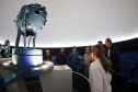 Visita ao Planetário de  Wolfsburg. É um dos dez maiores planetários da Alemanha