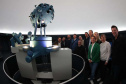 Visita ao Planetário de  Wolfsburg. É um dos dez maiores planetários da Alemanha