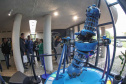 Visita ao Planetário de  Wolfsburg. É um dos dez maiores planetários da Alemanha