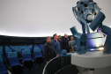 Visita ao Planetário de  Wolfsburg. É um dos dez maiores planetários da Alemanha