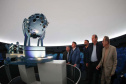 Visita ao Planetário de  Wolfsburg. É um dos dez maiores planetários da Alemanha