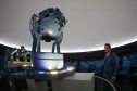 Visita ao Planetário de  Wolfsburg. É um dos dez maiores planetários da Alemanha