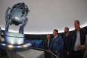 Visita ao Planetário de  Wolfsburg. É um dos dez maiores planetários da Alemanha