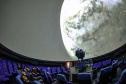 Visita ao Planetário de  Wolfsburg. É um dos dez maiores planetários da Alemanha