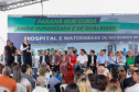 O governador Carlos Massa Ratinho Junior inaugura, nesta segunda-feira (6), o novo Hospital e Maternidade de Rio Branco do Sul. Foto: Geraldo Bubniak/AEN